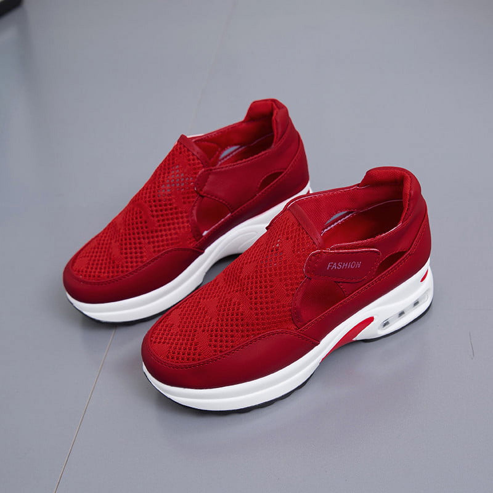 Men's Sports Shoes Red High | Sports Shoe Men Red Winter | Men's Red Casual  Sneakers - Casual Sneakers - Aliexpress